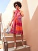 Heine Druckkleid in erdbeere-orange-bedruckt