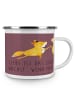 Mr. & Mrs. Panda Camping Emaille Tasse Eheversprechen Liebe Teil... in Kaffa Coffee