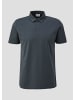 s.Oliver BLACK LABEL Polo-Shirt kurzarm in Grau