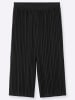 sheego Plisseehose in schwarz