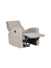 Beliani Fernsehsessel VERDAL in Beige - (W) 78 x (H) 100 x (L) 73 cm