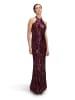 Vera Mont Abendkleid im Glitzer-Look in Wild Ruby
