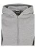 Urban Classics Zip-Kapuzenpullover in grey