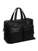 The Chesterfield Brand Wax Pull Up Aktentasche Leder 43 cm Laptopfach schwarz