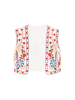 VIRITA Women Weste in Weiss Mehrfarbig