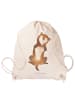Mr. & Mrs. Panda Rucksack-Beutel Hund Streicheln ohne Spruch in Creme