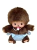 Monchhichi Bebichhichi | 13 cm | Monchhichi Puppe | Junge | Baby mit blauer Windel