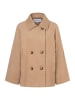 More & More doppelreihige Cape-Jacke in warm camel