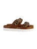 Kaporal Flache Mules aus Leder Solinea Braun