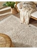 Beliani Shaggy BITLIS in Beige - (W) 140 x (H) 1.5 x (L) 200 cm
