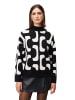 Zero  Pullover mit Strickmuster in BlackCream