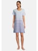 hajo Nachthemd Klima Komfort in Blau