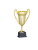 relaxdays 6x Pokal in Mehrfarbig
