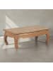 KADIMA DESIGN Couchtisch Massiv-Holz 110 cm breit Wohnzimmer-Tisch Design in Akazie
