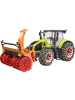 bruder Spielzeugauto 03017 Claas Axion 950 und Schneeketten und -fräse - 4-8 Jahre