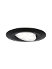 paulmann LED Einbaustrahler 3er Set Calla rund, schwenkbar in schwarz matt-Ø: 90mm