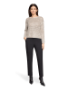 Betty Barclay Strickpullover mit Lochmuster in Patch Taupe/Beige