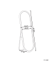 Beliani Standspiegel MONTOT in /Schwarz - (W) 50 x (H) 150 x (L) 3 cm