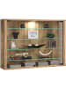 VCM  Wandvitrine Hängevitrine Glasvitrine Vitrosa L in Honig-Eiche