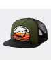 King Kerosin King Kerosin Snapback Mesh Cap Frame of Wilderness in olivgrün