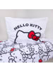 COFI 1453 Hello Kitty Bettwäsche aus 100% Baumwolle 140x200 cm 70x90 cm in Weiß