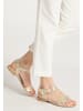 Usha Damen Schuhe in gold