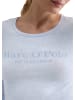 Marc O'Polo Logo-Longsleeve regular in Soft Sea