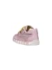 Geox Lupidoo G A Mesh Geobuck Kinder-Sneaker aus Leder Rose