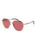 Serengeti Unisex Sonnenbrille Flieger Silber