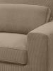 Inn.Furn Sofa braun Cord 276 cm, Ecksofa 4-Sitzer, L-Sofa Ottomane links
