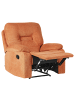 Beliani Sessel BERGEN in Orange - (W) 85 x (H) 101 x (L) 74 cm