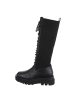 Ital-Design Stiefel in Schwarz