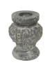 AltoBelli Kerzenhalter NAPOLI Zement Antik Grau Patina 15 cm