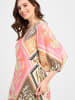 comma Kleid in rosa mehrfarbig - 0001