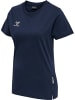 Hummel Hummel T-Shirt Hmlmove Multisport Damen Atmungsaktiv in MARINE