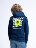 Petrol Industries Hoodie mit Aufdruck Seabreeze in Blau