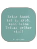 Mr. & Mrs. Panda Glasuntersetzer Spruch Angst überwinden mit Spruch in Meeresbrise