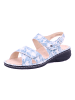 Finn Comfort Sandale in blau