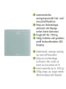 Wenko Personenwaage LED Grau in Grau
