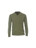 Venti V-Pullover für Herren in gruen