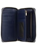 Roncato Firenze Geldbörse RFID Leder 18 cm navy