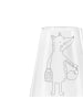 Mr. & Mrs. Panda Weinglas Fuchs Laterne ohne Spruch in Transparent