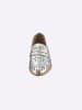 Heine Slipper in silberfarben