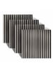 relaxdays 4 x Akustikpaneele in Dunkelgrau - (B)60 x (H)60 cm