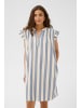 CULTURE Kleid CUkapina Relaxed fit in Whitecap/Blue Stripe