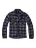 Brandit Brandit Unisex Checkshirt Kids in black/grey