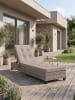 Aspero 2 Premium Garten-Liegenauflagen Saragossa in Beige