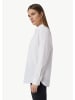 comma CI Bluse langarm in Weiß