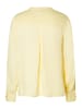 More & More edle, glänzende Langarmbluse, Satin in vanilla cream