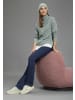 Laura Scott Rollkragenpullover in salbei mélange